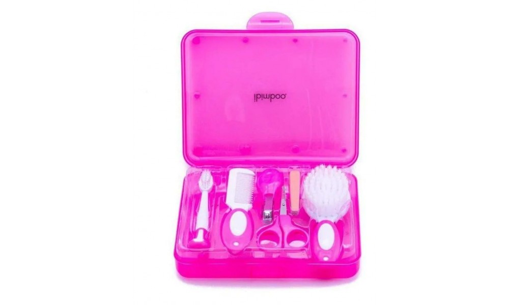 Kit Higiene Para Bebê Rosa Pink- Ibimboo