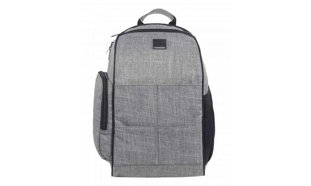Mochila Baby Bag Top - Backpack Cinza - C/ Trocador 