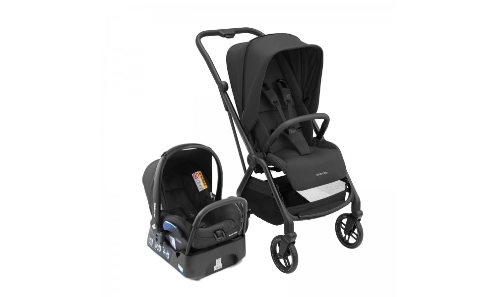 Travel System Leona² TS TRIO - Maxi-Cosi Essential Black